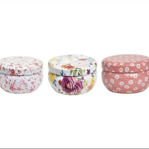 The Pioneer Woman | Harvest Rose Retro/Vintage 3pc Tin Candle Gift Set | 4.95oz